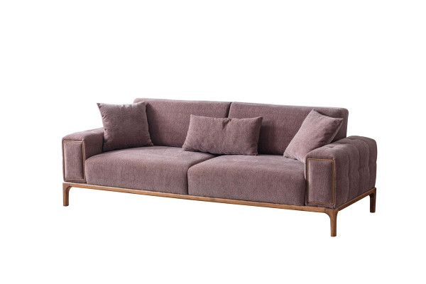 Bankstel 3+3+1 zits + salontafel 4-delig set gestoffeerde meubels bank bank