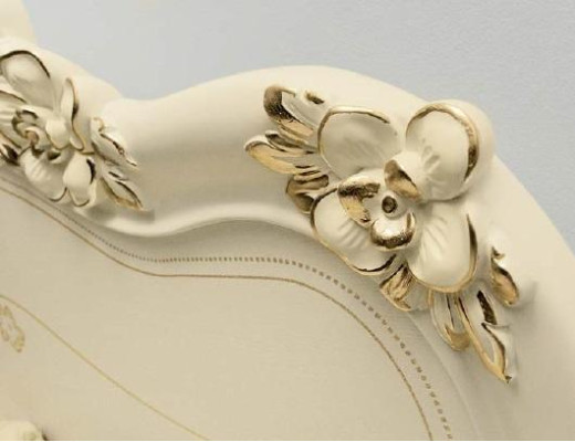 Slaapkamer set Bizzotto Bed Nachtkastje Dressoir Spiegel Kledingkast 5-delig.