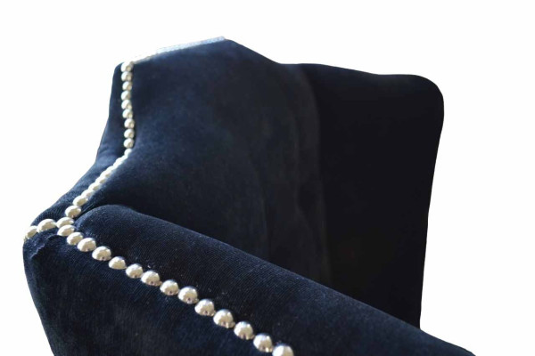 Chesterfield oorfauteuil Design Luxe Stoffen banken Textiel 1-zits Bekleding