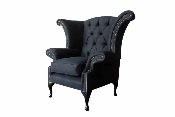Chesterfield textiel gestoffeerde bank ontwerp bank fauteuil 1 zit oorfauteuil  Chesterfield textiel gestoffeerde bank ontwerp bank fauteuil 1 zit oorfauteuil