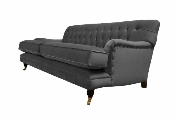 Sofa 3-zitsbank in art-deco stijl Nieuw Textiel Luxe Bankstel met drie zitplaatsen