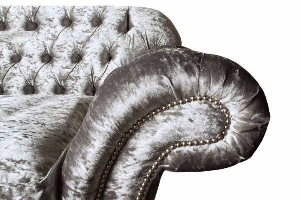 Chesterfield stoffen bank 2-zits bank ontwerp luxe stoffen bankstellen