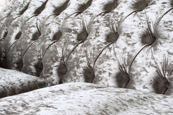 Chesterfield stoffen bank 2-zits bank ontwerp luxe stoffen bankstellen