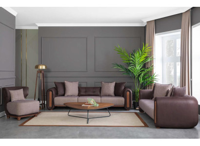 Luxe bankstel Designbank bekledingsmeubelen inrichting bankstellen bank 331 zitplaatsen