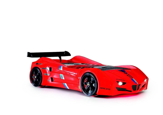 Raceauto bed kinderbed Raceauto kinderkamer bedden meubels rood
