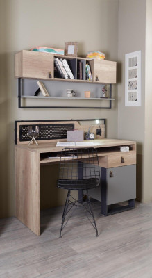 Jeugdkamerset Bed Hoekkast Nachtkastje Bureau Meubels 4-delig Nieuw