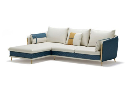 Hoekbank Bank Bank Bekleding Woonlandschap Hoekbanken Set L-Vorm