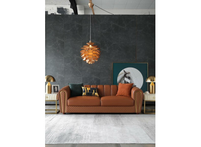 Bankstel 3-zits leren bankstellen bank bekleding luxemeubelen Moderne driezitsbank