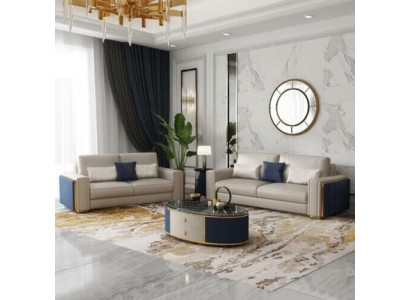 Bankstel 3+2+1 Modern Designbankstellen Leren Bank Zithoek Bank Zitplaats
