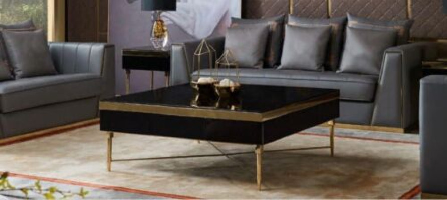 Luxe salontafel houten tafels woonkamer Hoogwaardige meubelen Bijzettafel
