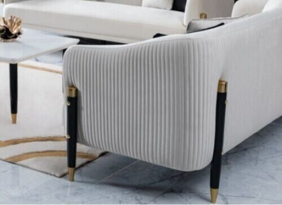 Bankstel 3+1+1 zits set Ontwerp bank Nieuwe bekleding Bankstellen Bankstel Nieuw