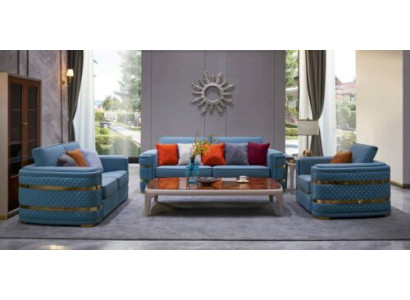 Klassieke bankbekleding 3+2+1 zits bankstellen lederen zitmeubels woonkamer