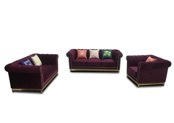 Chesterfield woonkamer bankstel bankstel luxe set 3+2+1 groep nieuw  Chesterfield woonkamerbankstel luxe set 3+2+1 groep nieuw