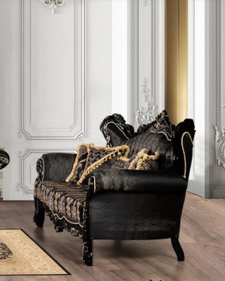 Sofaset 3+3 zitsbank bank fauteuil banken luxueuze set van polyester stof nieuw.