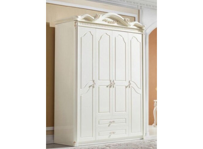 Klassieke kledingkast Kast Wit Kast Slaapkamer Hout Nieuw