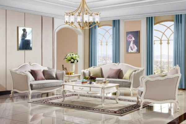 Bijzettafel Wit Klassiek Houten Design Woonkamer Meubels Console Tafels