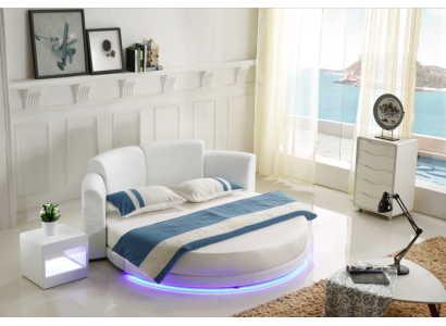 Bed Rond Bedden Dubbel Luxe Slaapkamer Meubels Ronde Hotel Frame