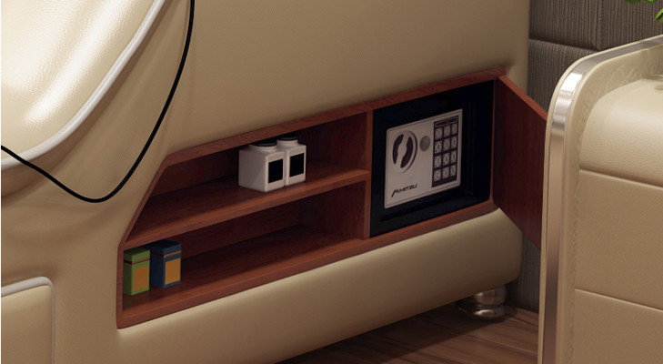 Bed Multifunction Safe Heating Lounge USB Sound Double Beds Function New