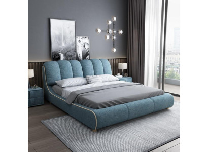 Tweepersoonsbed Slaapkamer Hotel Echtelijke Luxe Bed 2x Nachtkastje Set van 3 stuks Nieuw Bedden