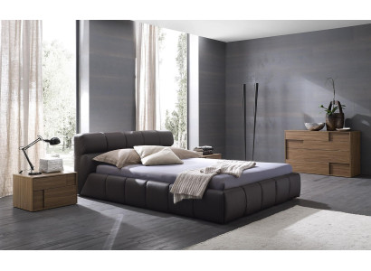 Bedden Slaapkamer Slaapkamer Leder 180x200cm Nieuw Bed Bekleding Ontwerp Luxe