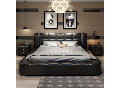 Luxur Polsterbed Designbed Textiel Bedden Tweepersoonsbed Bed Huwelijksbed Design
