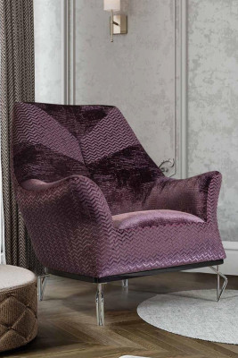 Bruin bankstel bankstel 3+1 zits Chesterfield woonkamer bekleding
