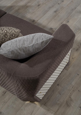 Garnituur bankstel 3+3+1-zits bank fauteuil banken Modern Bruin nieuw