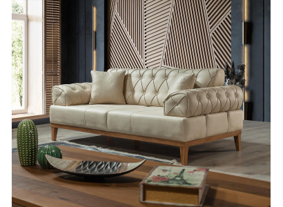 Driepersoons bank Bekleding Meubilair Inrichting Design Bankstellen 3-zits.