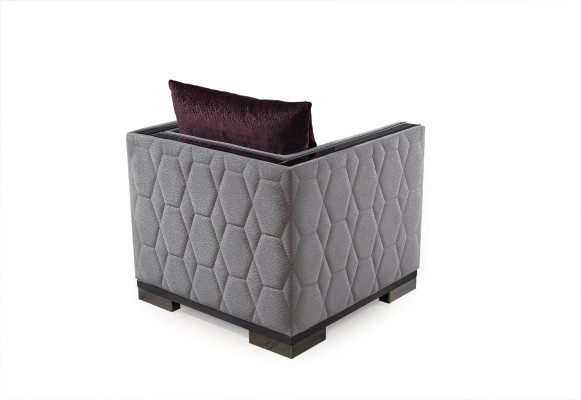 Fauteuil Eenpersoons meubels Woonkamer Bank Bank Ontspanning Spiegel Elementen