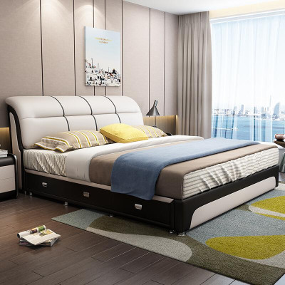 Bedden bekleding textiel modern hout slaapkamer nieuw tweepersoonsbed Chesterbed