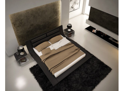 Ontwerp Gestoffeerd Hotelbed 180x200cm Bruiloft Hout Slaapkamermeubels