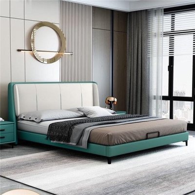 Bedtextiel Hotel Luxe Bekledingsstof Zitstof Italië Designer Bed Slaapkamer