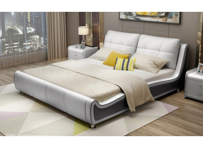 Bett Polster Design Decorum Luxe Dubbel Hotel Bedden Huwelijks slaapkamer Leer
