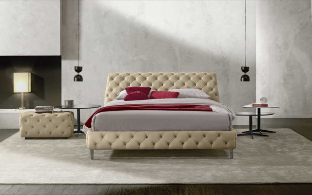 Chesterfield Bed Luxe Bedden Houten Bedframe Meubelontwerp Modern Bedframes