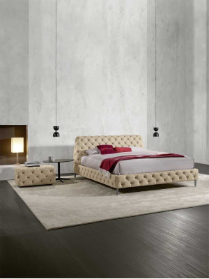 Chesterfield Bed Luxe Bedden Houten Bedframe Meubelontwerp Modern Bedframes