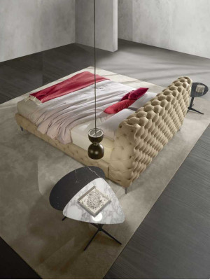 Chesterfield Bed Luxe Bedden Houten Bedframe Meubelontwerp Modern Bedframes