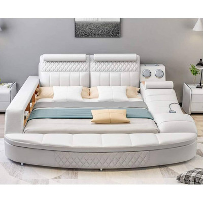 Multifunctioneel bed Tweepersoonsbed Bedden Echtelijk bed Gestoffeerd bed Slaapkamer