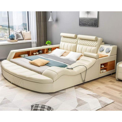 Multifunctioneel bed Tweepersoonsbed Bedden Echtelijk bed Gestoffeerd bed Slaapkamer