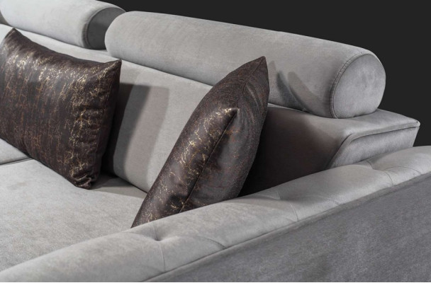 Bankstel 3-zits Designbanken Bekleding Zitontwerp Driepersoons Modern Stofmeubilair Nieuw