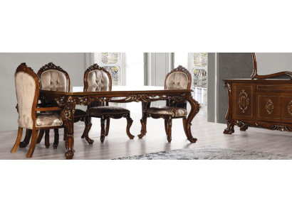 Eetkamerstoel Stoel Meubels Hout Luxe Eetkamer Eet Stof Stijl Barok Stoelen