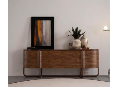 Bruine luxe houten ladekast Moderne dressoir Woonkamer meubels Console
