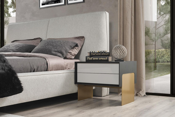 Slaapkamer set Bed 2x Nachtkastjes Kaptafel Luxe nieuw 5-delige