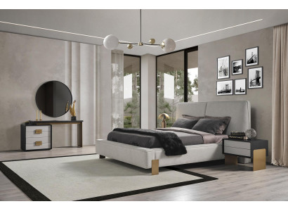 Slaapkamer set Bed 2x Nachtkastjes Kaptafel Luxe nieuw 5-delige