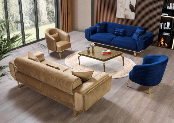 Sofa Set 3311 Zit Moderne Bankstel Bankstel Luxe Set Bankstellen