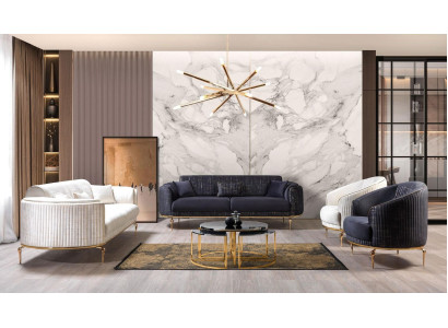 Sofa set 3311 Zits bank Stoel Banken Zit Garnituur Bank Meubels