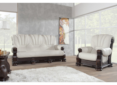 Sofaset 3+1+1 zits klassieke woonlandschap banken gestoffeerde banken nieuw