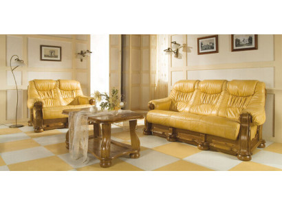 Sofaset 3+2+2 zits Klassieke woonlandschap Bankstellen Banken Bekleding Nieuw