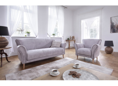 Sofaset 3+1-zitsbanken Bank Stoffering Set Klassieke Banken Stof