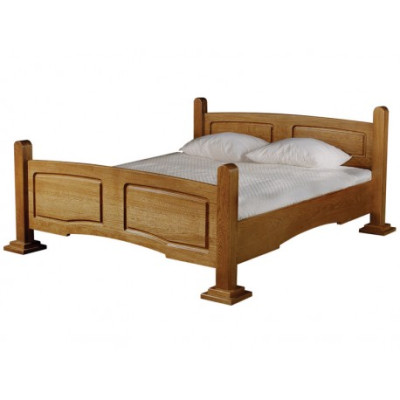 Antieke stijl Klassiek bed Tweepersoonsbed Bedden Slaapkamer Hout 60/180cm.