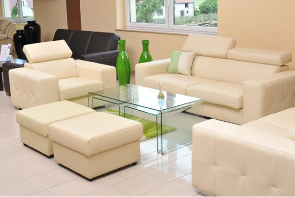Echtlederen bankstel bankstel bankstel 3+2 zitplaatsen modern design bekledingsset